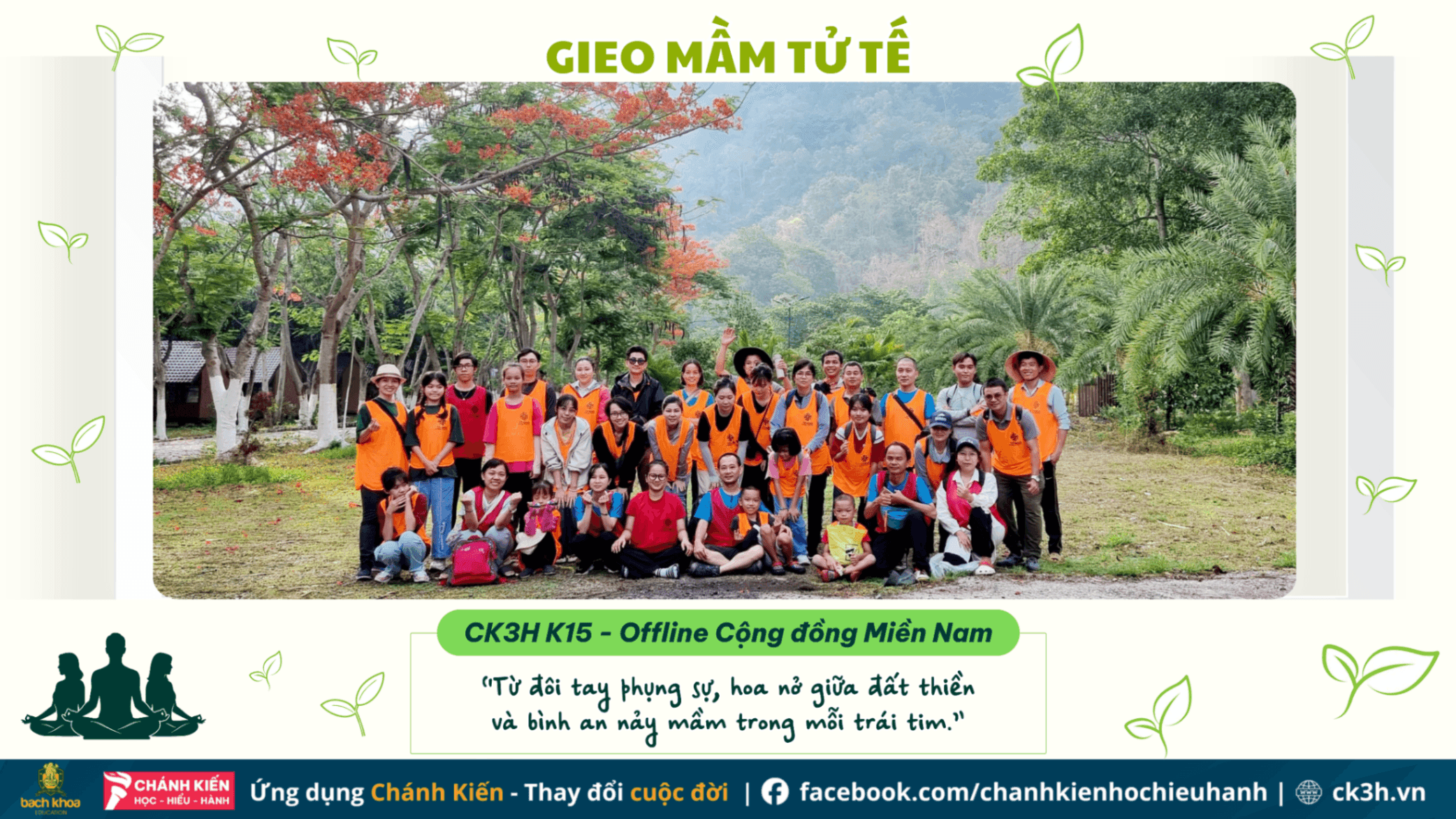 Gieo Mầm tử tế - Bước chân đầu tiên cho con đường vạn dặm