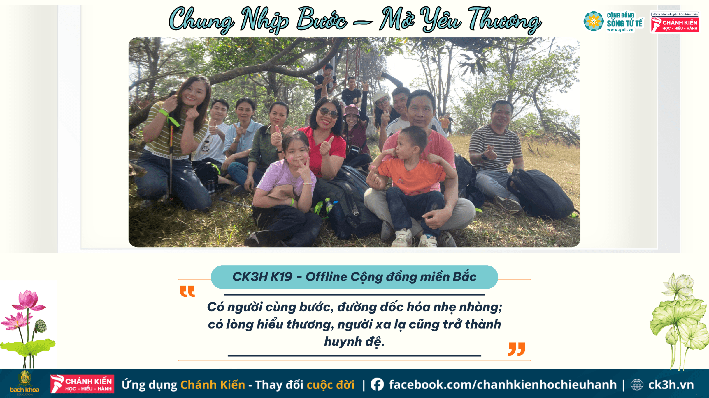 Chung Nhịp Bước – Mở Yêu Thương