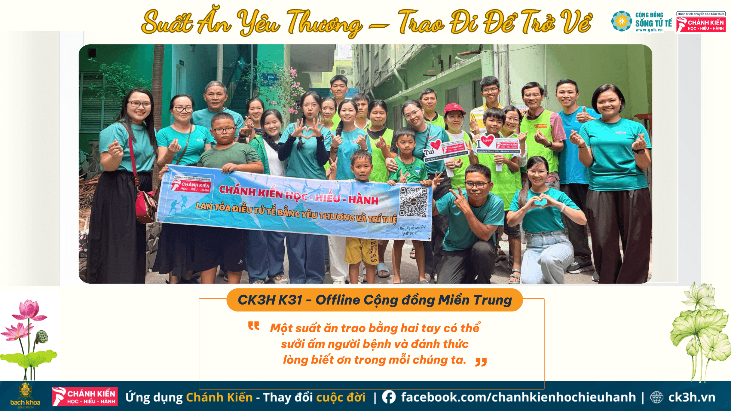 Suất Ăn Yêu Thương – Trao Đi Để Trở Về
