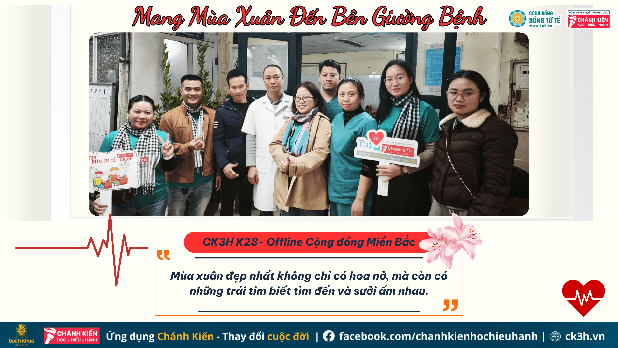 Mang Mùa Xuân Đến Bên Giường Bệnh