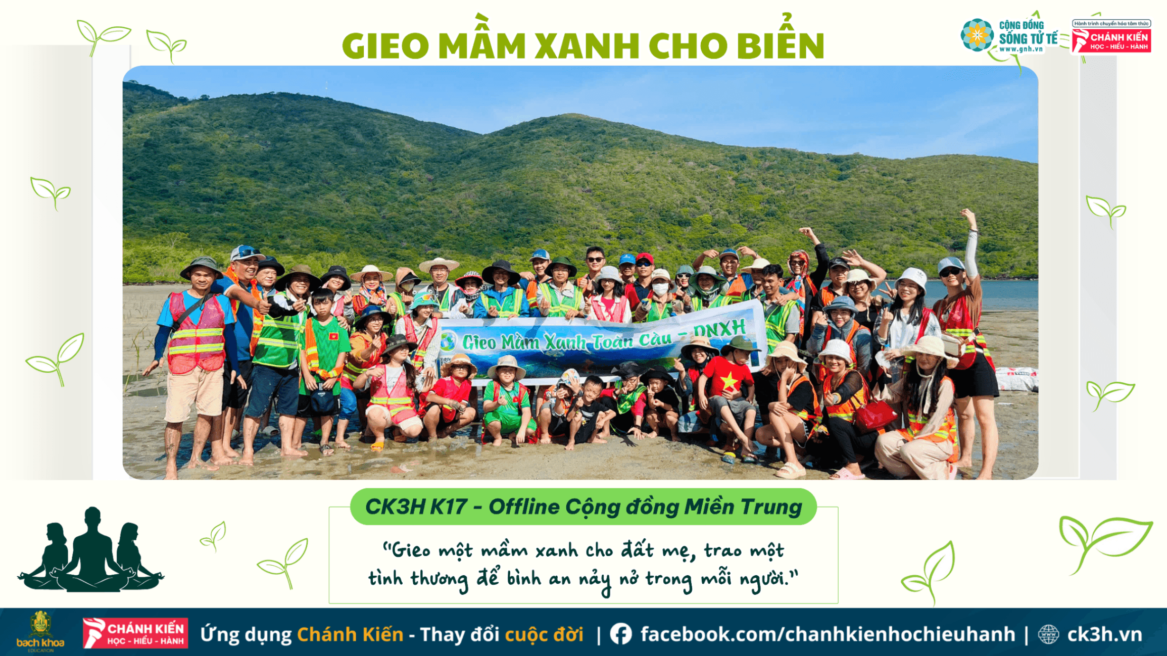 Gieo mầm xanh cho biển