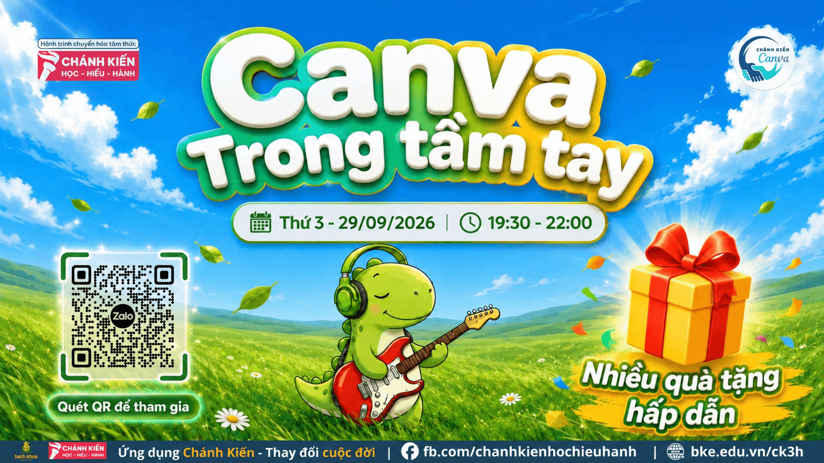 🎨 CANVA TRONG TẦM TAY – THIẾT KẾ DỄ DÀNG, LAN TỎA ĐIỀU TỬ TẾ